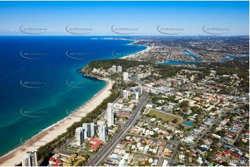 Aerial Photo Burleigh Heads QLD 4220 QLD Aerial Photography