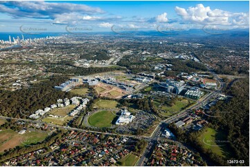 Gold Coast University Hospital and Surrounds QLD Aerial Photography