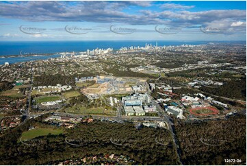 Gold Coast University Hospital and Surrounds QLD Aerial Photography