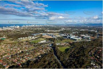 Gold Coast University Hospital and Surrounds QLD Aerial Photography