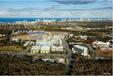 Gold Coast University Hospital and Surrounds QLD Aerial Photography