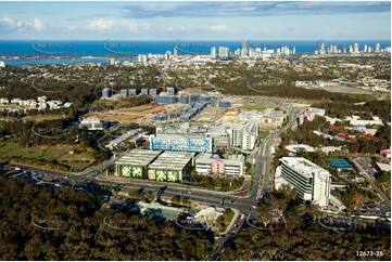 Gold Coast University Hospital and Surrounds QLD Aerial Photography