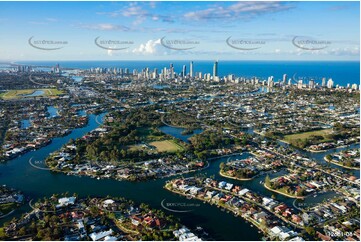 Broadbeach Waters QLD 4218 QLD Aerial Photography