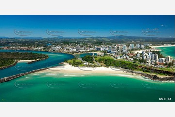 Duranbah Beach Tweed Heads NSW Aerial Photography