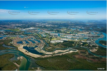 Oyster Cove & Hope Island - Gold Coast QLD QLD Aerial Photography