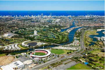 Aerial Photo Carrara QLD 4211 QLD Aerial Photography