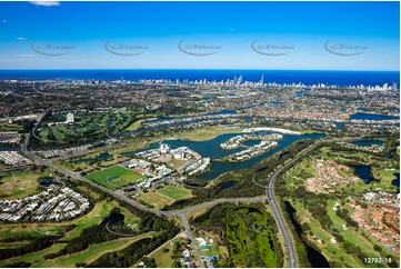 Aerial Photo Carrara QLD 4211 QLD Aerial Photography