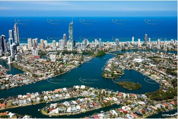 Isle of Capri - Surfers Paradise QLD Aerial Photography