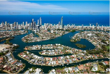 Isle of Capri - Surfers Paradise QLD Aerial Photography