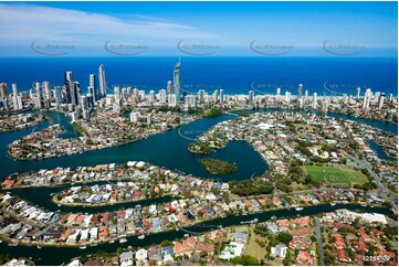 Isle of Capri - Surfers Paradise QLD Aerial Photography