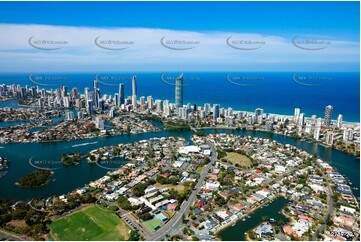 Isle of Capri - Surfers Paradise QLD Aerial Photography