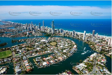 Isle of Capri - Surfers Paradise QLD Aerial Photography