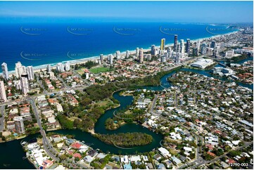 Broadbeach Waters QLD 4218 QLD Aerial Photography