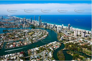 Broadbeach Waters QLD 4218 QLD Aerial Photography