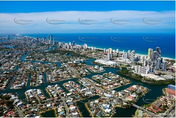 Broadbeach Waters QLD 4218 QLD Aerial Photography