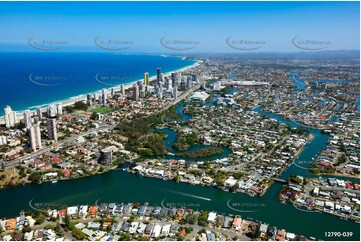 Broadbeach Waters QLD 4218 QLD Aerial Photography