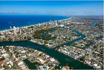 Broadbeach Waters QLD 4218 QLD Aerial Photography