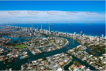 Broadbeach Waters QLD 4218 QLD Aerial Photography