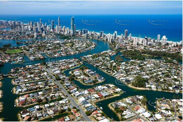 Broadbeach Waters QLD 4218 QLD Aerial Photography