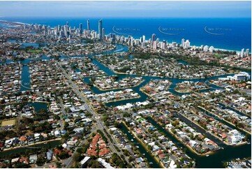 Broadbeach Waters QLD 4218 QLD Aerial Photography