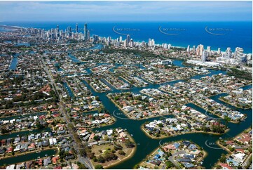 Broadbeach Waters QLD 4218 QLD Aerial Photography