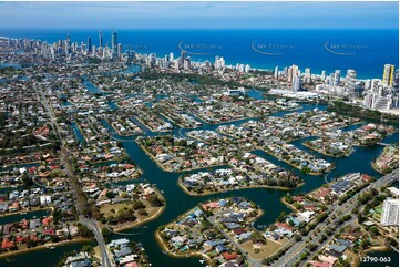 Broadbeach Waters QLD 4218 QLD Aerial Photography