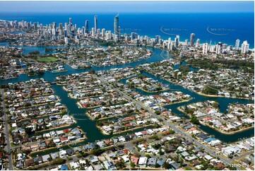 Broadbeach Waters QLD 4218 QLD Aerial Photography