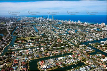 Broadbeach Waters QLD 4218 QLD Aerial Photography