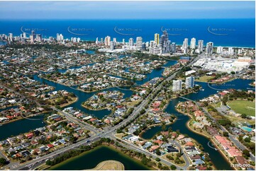 Broadbeach Waters QLD 4218 QLD Aerial Photography