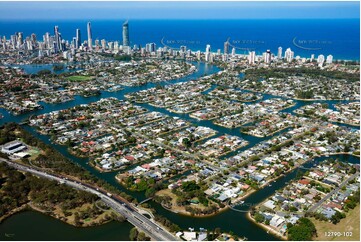 Broadbeach Waters QLD 4218 QLD Aerial Photography