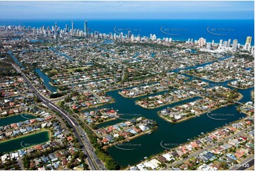 Broadbeach Waters QLD 4218 QLD Aerial Photography