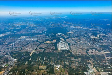 Park Ridge from 9000ft above sea level QLD Aerial Photography