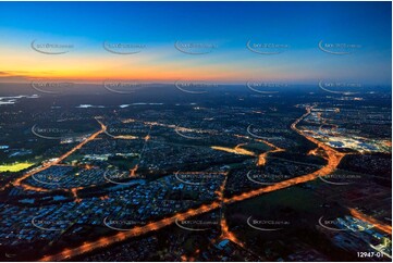 Murrumba Downs At Dusk QLD Aerial Photography