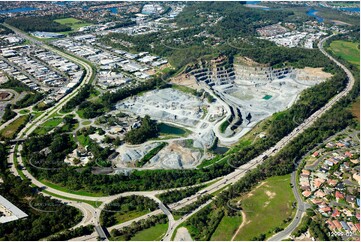 Boral Quarry - Burleigh Heads QLD Aerial Photography