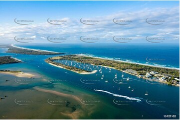 The Gold Coast Broadwater QLD Aerial Photography