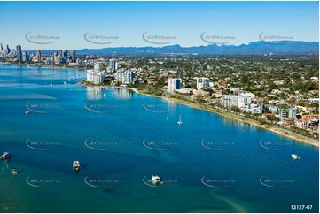 The Gold Coast Broadwater QLD Aerial Photography