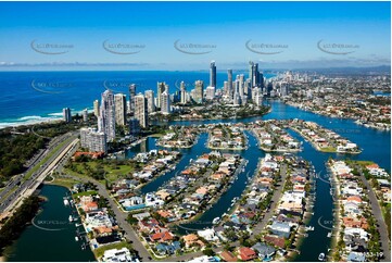 Paradise Waters - Surfers Paradise Aerial Photography