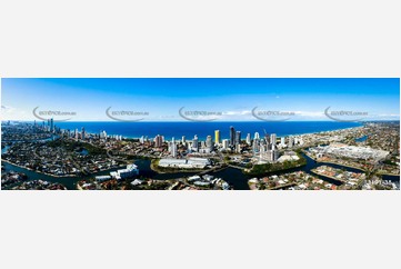 Panoramic Broadbeach QLD Aerial Photography