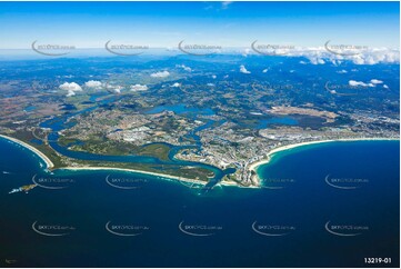 Coolangatta captured from 9000ft QLD Aerial Photography