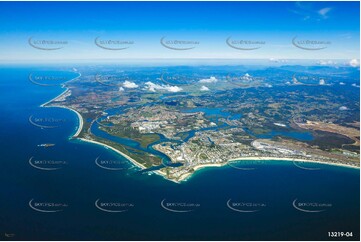 Coolangatta captured from 9000ft QLD Aerial Photography