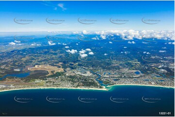 Currumbin captured from 9000ft QLD Aerial Photography