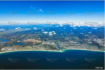 Currumbin captured from 9000ft QLD Aerial Photography