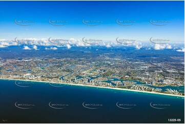 Surfers Paradise captured from around 7500ft QLD Aerial Photography