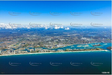 Southport captured from around 6900ft QLD Aerial Photography