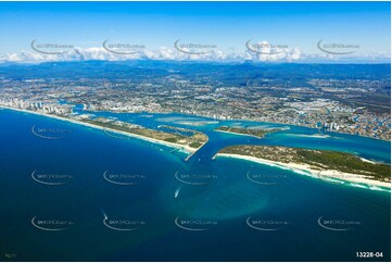 Gold Coast Broadwater QLD Aerial Photography