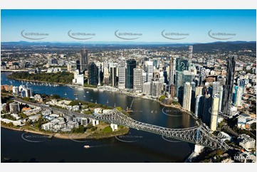 Brisbane City Queensland QLD Aerial Photography