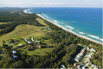 Aerial Photo Sapphire Beach NSW 2450 NSW Aerial Photography