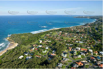 Aerial Photo Sapphire Beach NSW Aerial Photography