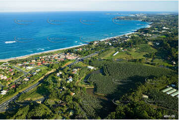 Aerial Photo Sapphire Beach NSW Aerial Photography