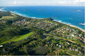 Aerial Photo Sapphire Beach NSW Aerial Photography